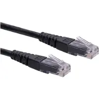 Roline Netwerkkabel | Cat6 U/UTP | 5 meter (100% koper, Zwart)