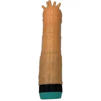 Power Escorts - Dril-Boy 01 - Oldtimer Bestseller Classics vibrator - Multiple Vibrations - deze vibrator heeft een super stimulerende top - extra g spot en clitoris stimulatie - - beige - BR233