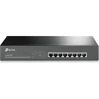 TP-LINK TL-SG1008MP netwerk-switch Unmanaged Gigabit Ethernet (10/100/1000) Power over Ethernet (PoE) Zwart
