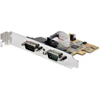 StarTech.com 2-Port PCI Express 2 poorten Seriële interfacekaart RS232 PCIe x1