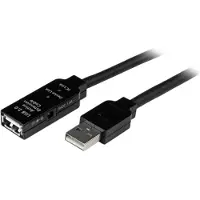 StarTech.com 35m USB 2.0 verlengkabel - Zwart