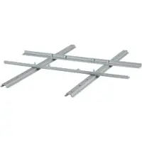 Roline VESA-adapter VESA 100 (beugel) naar VESA 200/100, 200, 300/200, 300, 400/200, 400/300 en 400 (scherm) / grijs