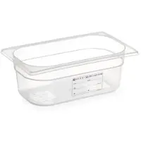Hendi Polypropyleen container GN 1/4 hoogte 100 mm - 880371