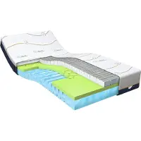 M line Cool Motion 4 Traagschuim matras 90 x 200 x 22 cm - tot 140 kg