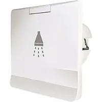 PLASTIMO Flexible Square Shower Box Transparant