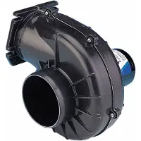 Jabsco 35400 Series 7.1 M3/min Blower 100 Mm 12v Zilver 220 x 220 x 230 mm