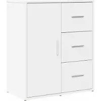 vidaXL Dressoir 60x31x70 cm bewerkt hout wit
