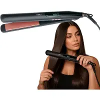Mexx Keramische Stijltang 50W - Stijl Tang met LED Display - Temperatuurinstelling 180‑230 °C - voor Kort, Lang, Krullend en Stijl Haar - Snoerlengte 1,8M - Zwart