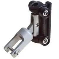 Rutgerson Marine Rail Skate With Swivel 23 Mm Zilver