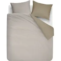 Beddinghouse Dekbedovertrek Warm Zand Beige Flanel-260 x 200 / 220 cm | Extra Breed