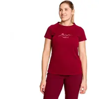 Trangoworld Mudgee T-shirt Met Korte Mouwen Rood M Vrouw