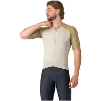 Castelli - Unlimited Endurance 3 Jersey - Fietsshirt S, beige