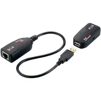 Logilink UA0207 Extender (verlenging) USB-A 2.0 Via netwerkkabel RJ45 50 m