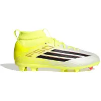 Adidas F50 League Mid Cut Fg/mg Junior Football Boots Geel EU 31 1/2 Kinderen