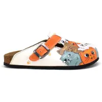 Goby Clogs 'Calceo' gemengde kleuren