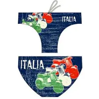 Turbo Italy Moto 2014 Swimming Brief Blauw 2XL Man