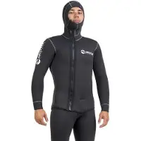 Abysstar Pacific 5 Mm Spearfishing Jacket Zwart 2XL Man
