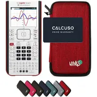 Texas Instruments TI-Nspire CX II-T incl. WYNGS Beschermhoes Rood - Grafische Rekenmachine - Basis Pakket