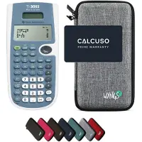 Texas Instruments TI-30XS MultiView incl. WYNGS Beschermhoes Lichtgrijs - Wetenschappelijke Rekenmachine - Basis Pakket