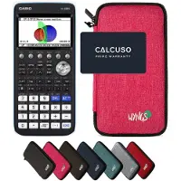 Casio fx-CG50 incl. WYNGS Beschermhoes Roze - Grafische Rekenmachine - Basis Pakket