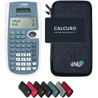 Texas Instruments TI-30XS MultiView incl. WYNGS Beschermhoes Blauw - Wetenschappelijke Rekenmachine - Basis Pakket