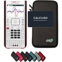 Texas Instruments TI-Nspire CX II-T incl. WYNGS Beschermhoes Donkergrijs - Grafische Rekenmachine - Basis Pakket
