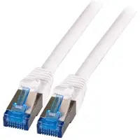 Efbe-Schott K5525FWS.3 RJ45 Patchkabel S/FTP,Cat.6A,Cat7 TPE superflex,3 m,we