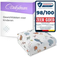 Nivion - Verzwaringsdeken kind - 90x120cm - 2,5 kg - Ocean - Katoen - weighted blanket