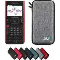 Texas Instruments TI-Nspire CX II-T CAS incl. WYNGS Beschermhoes Lichtgrijs - Grafische Rekenmachine - Basis Pakket