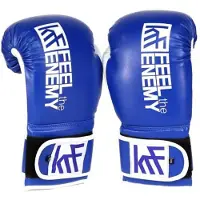 Krf Feel The Enemy New Training Gloves Blauw 8oz