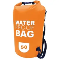 Oem Marine Heavy Duty Survival Bag Dry Sack 50l Oranje