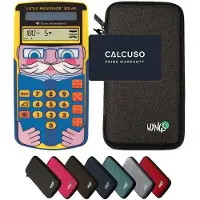 Texas Instruments TI-Little Professor incl. WYNGS Beschermhoes Donkergrijs - Interactieve Rekentrainer - Basis Pakket