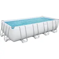 Bestway Frame Zwembad Power Steel Met Filterpomp Rechthoek 549 X 274 X 122 Cm