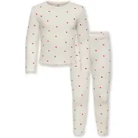 ONLY GIRLS Set 'KMGTrinny' rood / offwhite