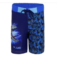 Jurassic World Zwemshort - zwembroek - blauw - Maat 104 / 4 jaar