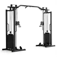 PH Fitness Dual Adjustable Cable Crossover Machine – 200 kg Gewichtsstapel – Functionele Trainer – Pulley Fitness Station – Home Gym & PT Studio