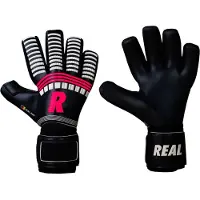 Real Spyder 3.0 Keepershandschoenen - Zwart / Wit / Fluorood | Maat: 10,5