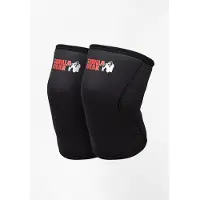 Gorilla wear Knee Sleeves - 5mm - Zwart - XL