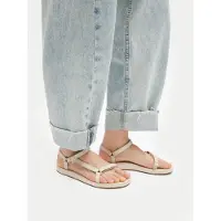 Teva Sandalen met riem 'W Original Universal Slim Leather Sandals' beige
