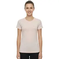 Newwood Suheyla T-shirt Met Korte Mouwen Beige XL Vrouw