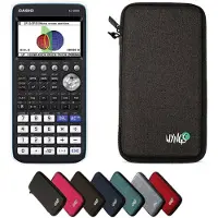 Casio fx-CG50 incl. WYNGS Beschermhoes Donkergrijs - Grafische Rekenmachine - Basis Pakket