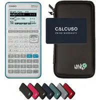 Casio Graph 35+E II incl. WYNGS Beschermhoes Zwart - Grafische Rekenmachine - Basis Pakket
