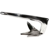 Oem Marine Bruce Stainless Steel Anchor Zilver 30 kg