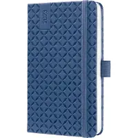 Sigel Jolie Flair - agenda 2023 - weekagenda - A6 - 4-talig - indigo blue - hardcover. SI-J3100
