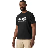 Helly Hansen Core Graphic T 2.0 T-shirt Met Korte Mouwen Zwart L Man