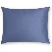 Silk Heaven Zijden Kussensloop Evening Blue - 22MM - - 50x70cm / Ritssluiting