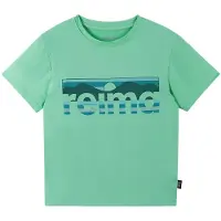 Reima Vauhdikas T-shirt Met Korte Mouwen Groen 10 Years Jongen