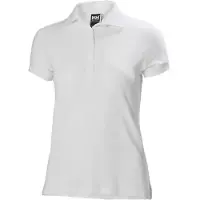 Helly Hansen Crewline Short Sleeve Polo Wit L Vrouw