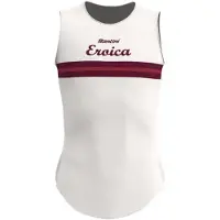 Santini - Eroica Timo Baselayer - Fietsonderhemd XS/S, wit/grijs