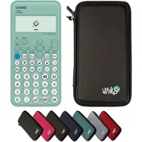 Casio fx-92 Collège incl. WYNGS Beschermhoes Zwart - Wetenschappelijke Rekenmachine - Basis Pakket (speciaal voor Frankrijk)